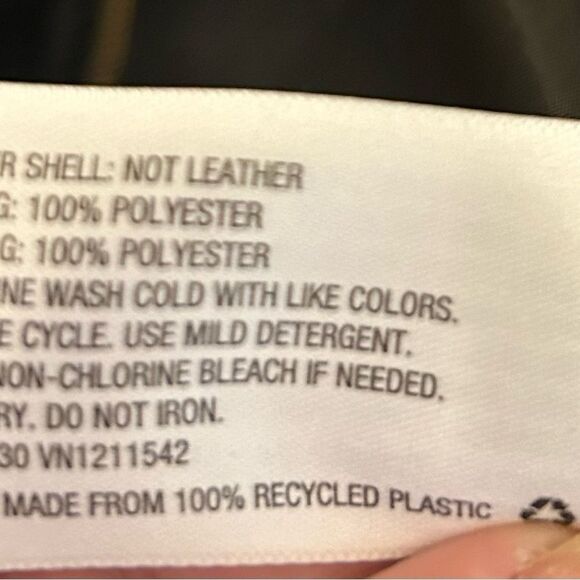 Universal Thread faux leather jacket - Picture 7 of 8